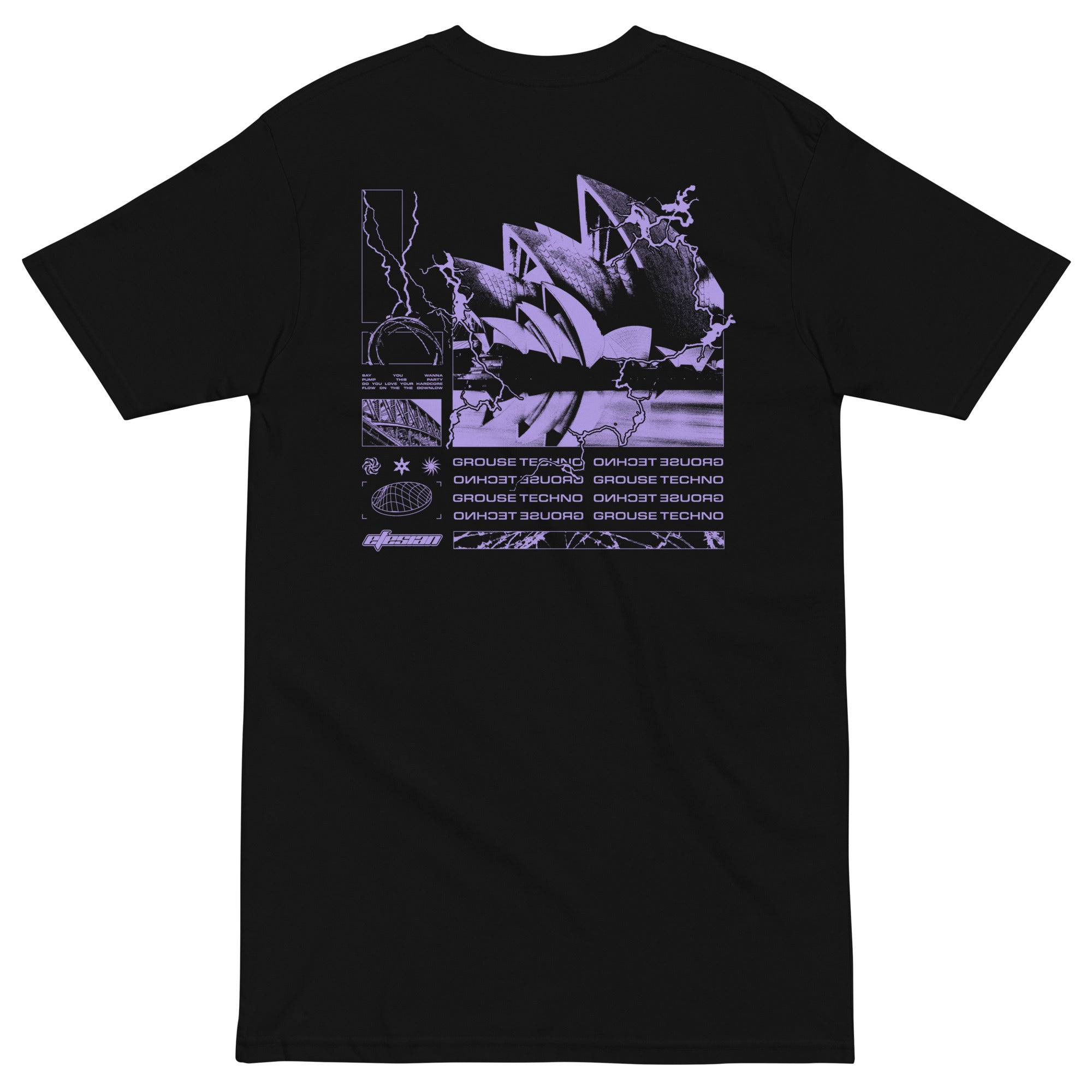 EFESIAN - Men's Premium Tee (Black with Purple Graphic) – The EFESIAN ...